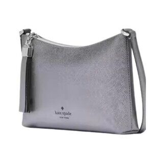NWT Kate Spade Sadie Metallic Small Crossbody